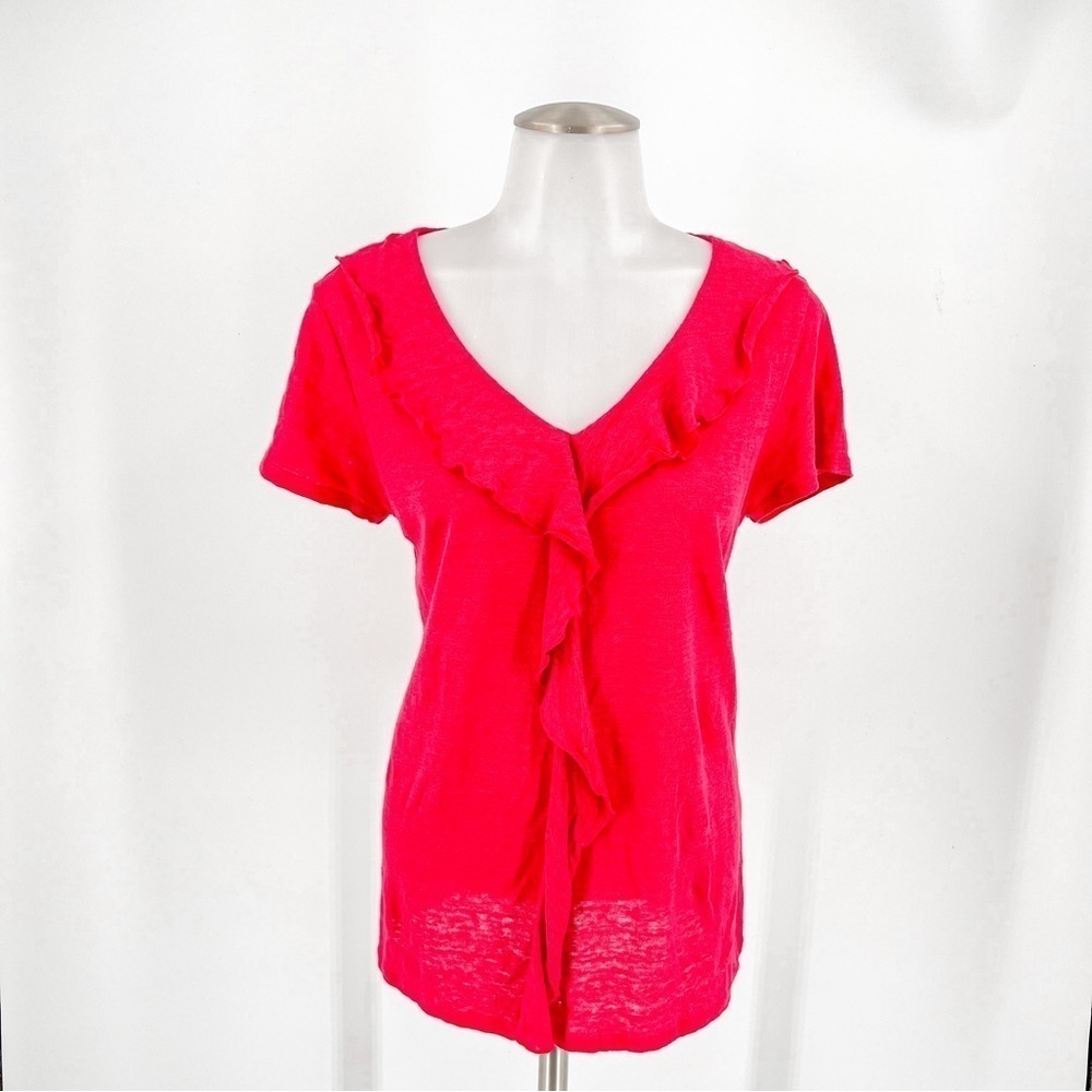 Deep berry pink Sundance short sleeve shirt